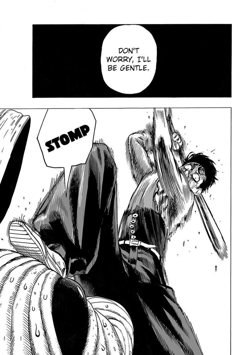 One Punch Man Manga Chapter 55 page 11 - Fighting Spirit scene