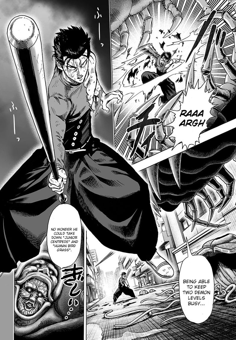 One Punch Man Manga Chapter 55 page 4 - Fighting Spirit scene