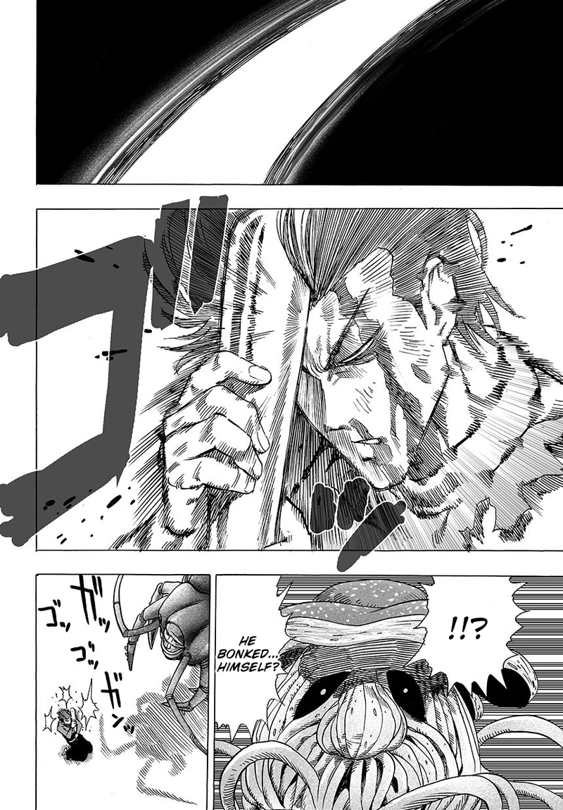 One Punch Man Manga Chapter 55 page 8 - Fighting Spirit scene