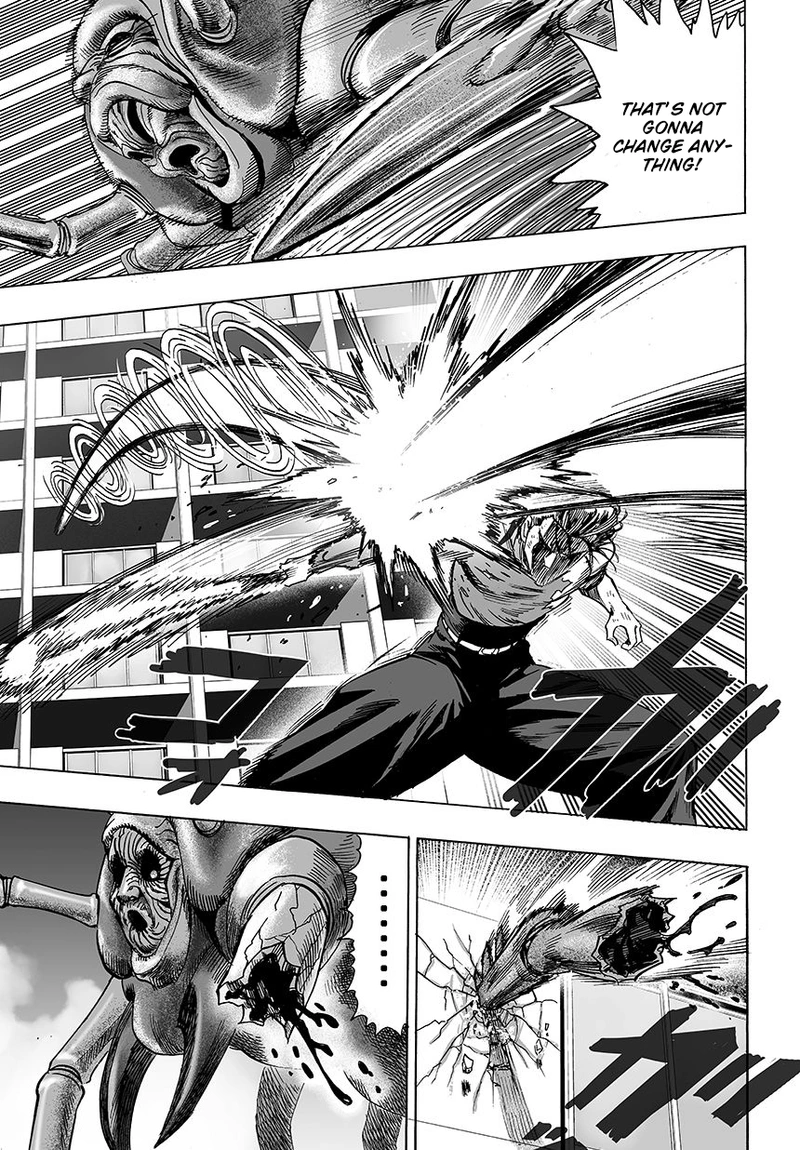 One Punch Man Manga Chapter 55 page 9 - Fighting Spirit scene