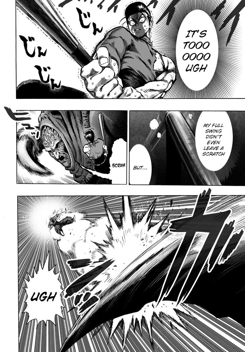 One Punch Man Manga Chapter 56 page 15 - Head-On scene