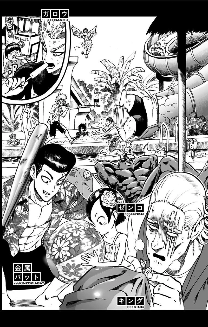 One Punch Man Manga Chapter 56 page 7 - Head-On scene