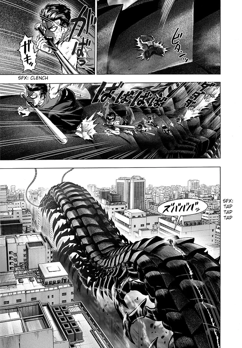 One Punch Man Manga Chapter 57 page 3 - Interruption scene