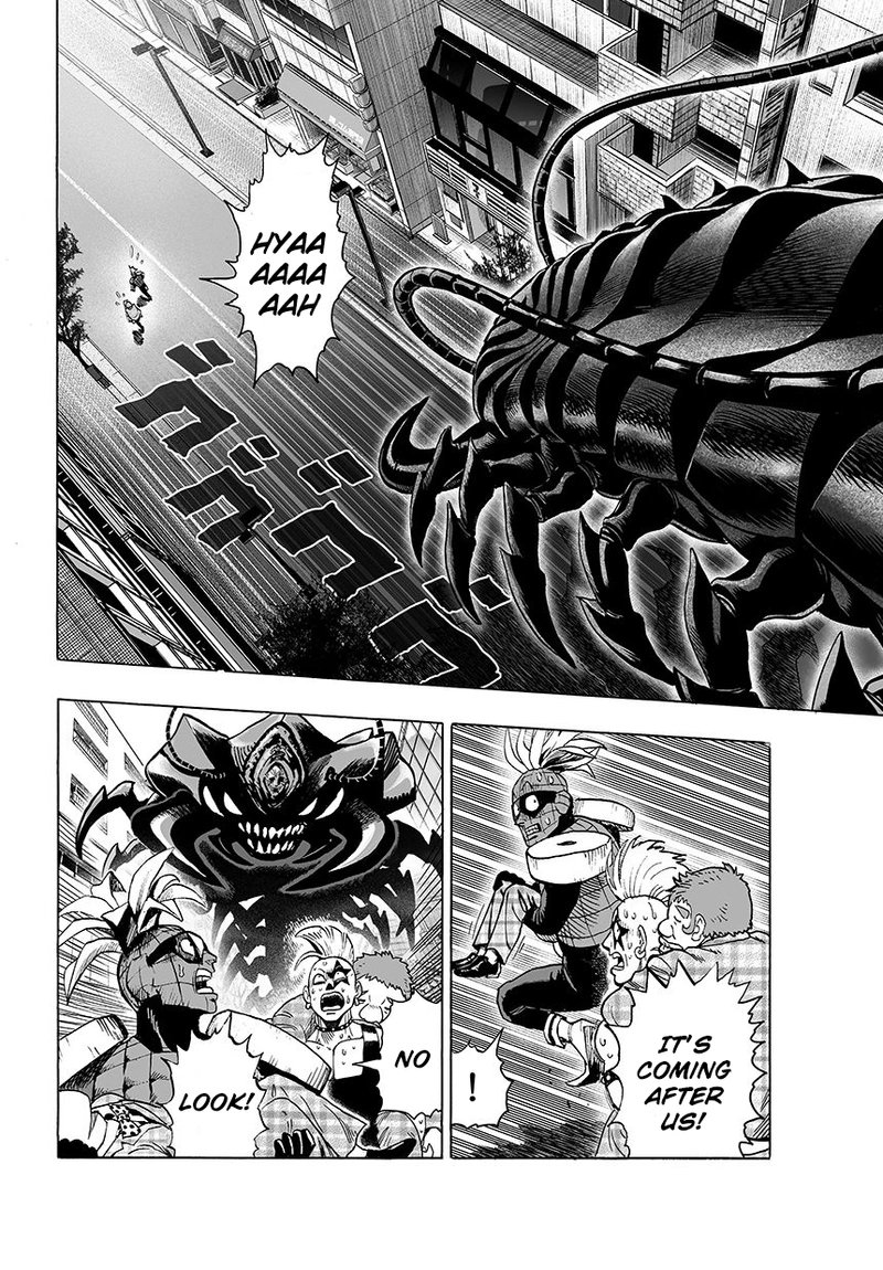 One Punch Man Manga Chapter 57 page 4 - Interruption scene