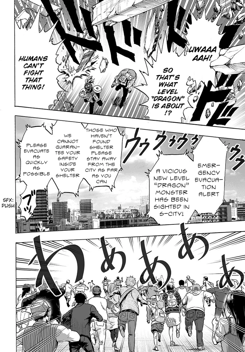 One Punch Man Manga Chapter 57 page 8 - Interruption scene