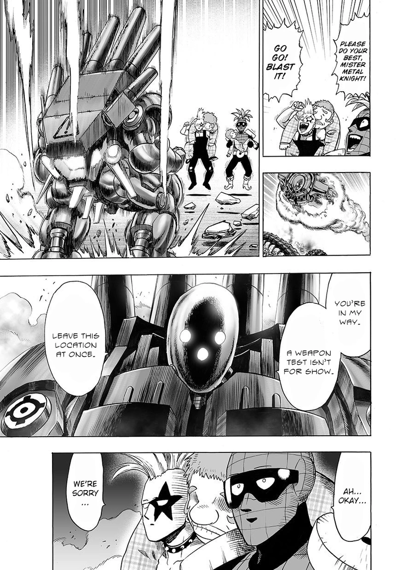 One Punch Man Manga Chapter 58 page 10 - Giant Insect scene