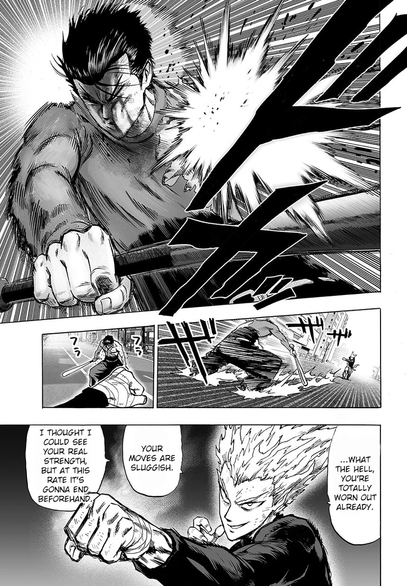One Punch Man Manga Chapter 58 page 14 - Giant Insect scene