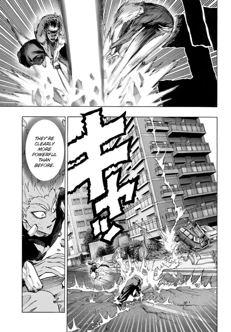 One Punch Man Manga Chapter 58 page 20 - Giant Insect scene