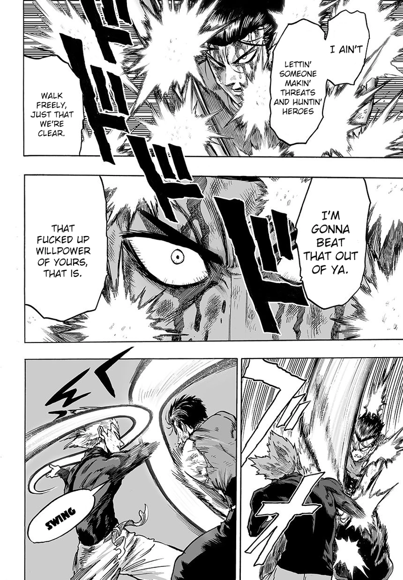 One Punch Man Manga Chapter 58 page 29 - Giant Insect scene