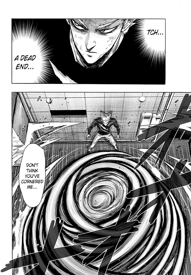 One Punch Man Manga Chapter 58 page 35 - Giant Insect scene