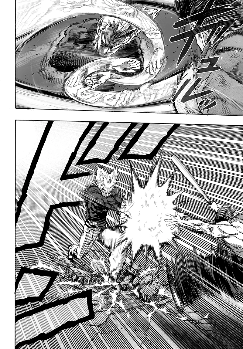 One Punch Man Manga Chapter 58 page 38 - Giant Insect scene