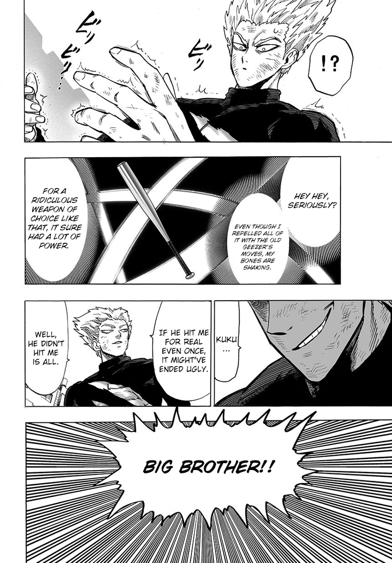 One Punch Man Manga Chapter 58 page 40 - Giant Insect scene