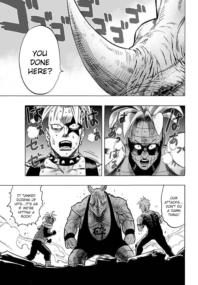 One Punch Man Manga Chapter 59 page 11 - Only You scene