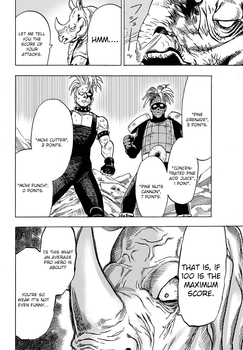 One Punch Man Manga Chapter 59 page 12 - Only You scene