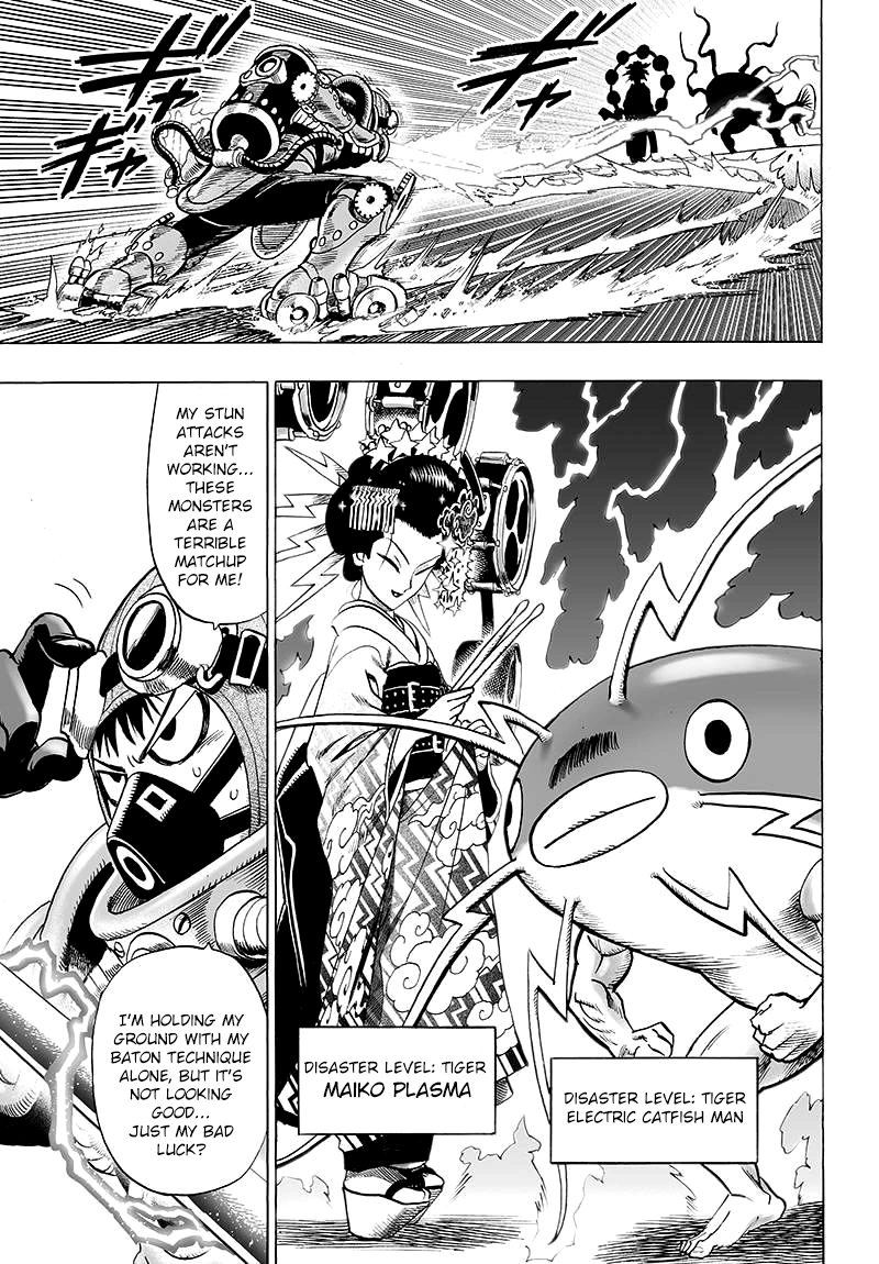 One Punch Man Manga Chapter 59 page 21 - Only You scene