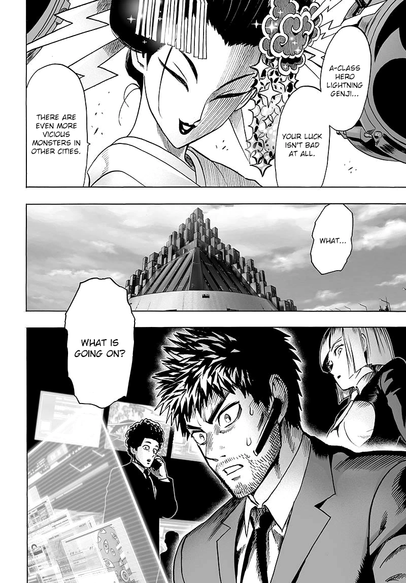 One Punch Man Manga Chapter 59 page 22 - Only You scene