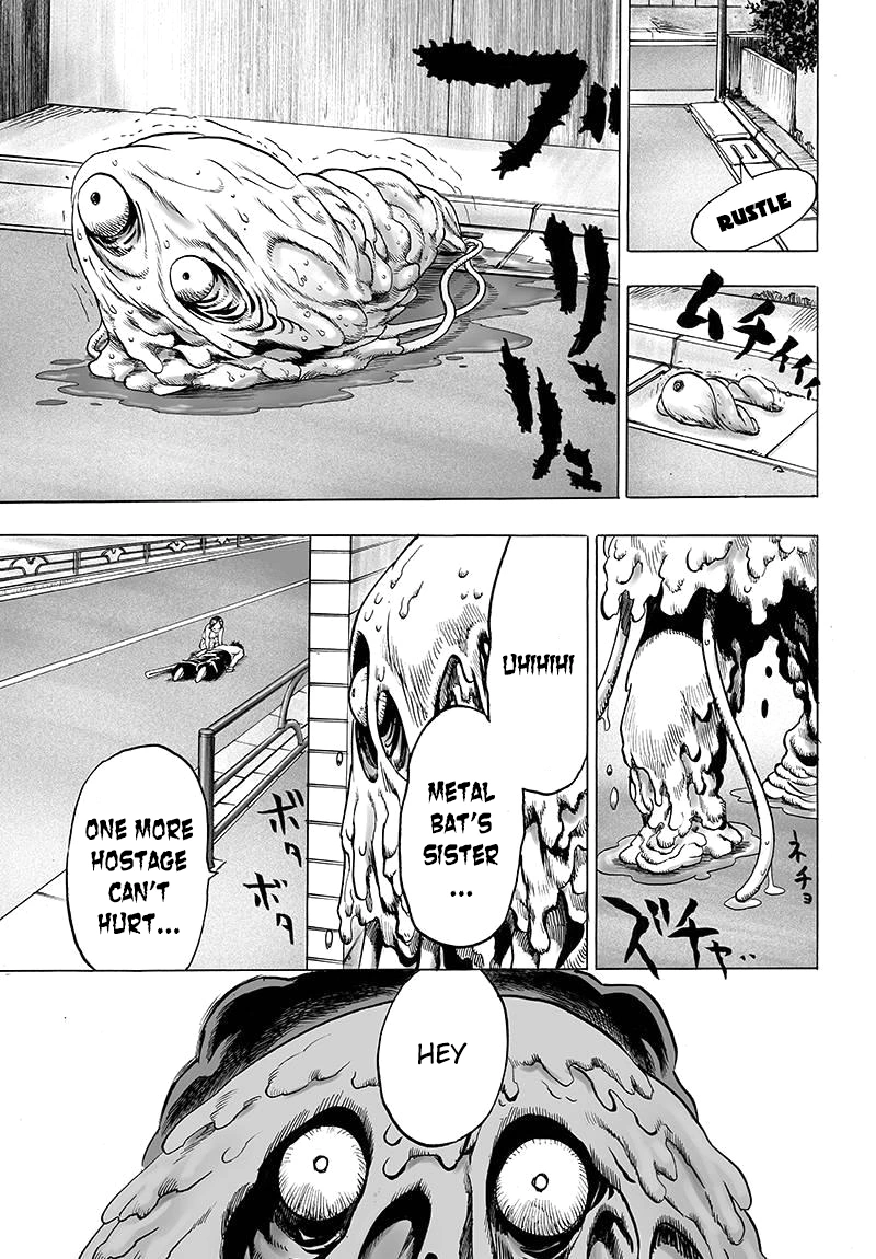 One Punch Man Manga Chapter 59 page 5 - Only You scene