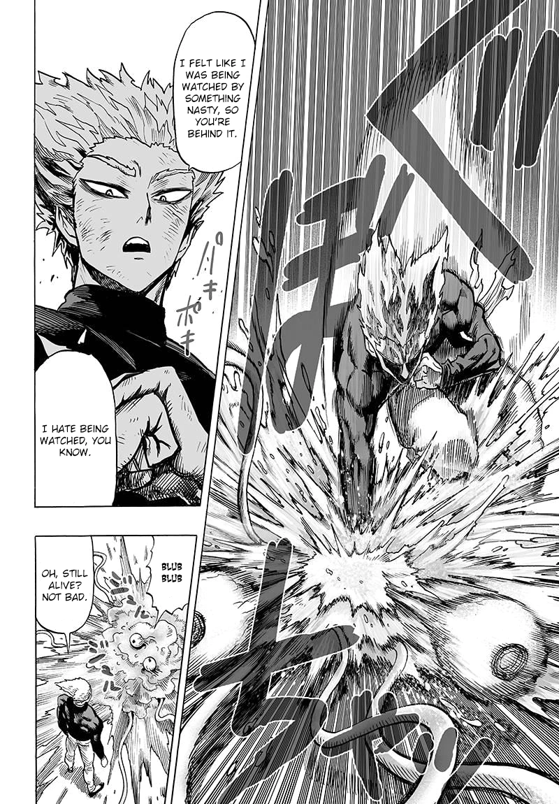 One Punch Man Manga Chapter 59 page 6 - Only You scene