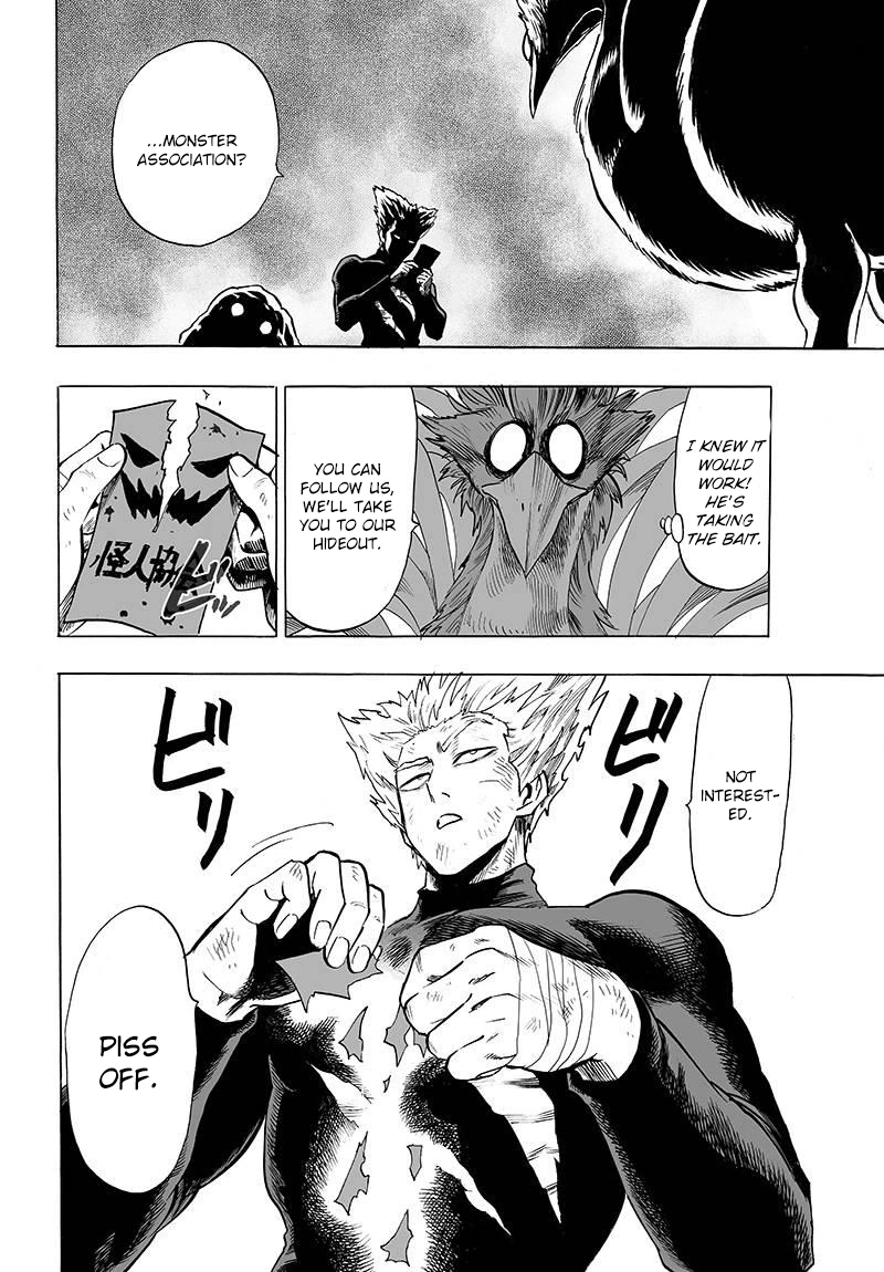 One Punch Man Manga Chapter 59 page 8 - Only You scene