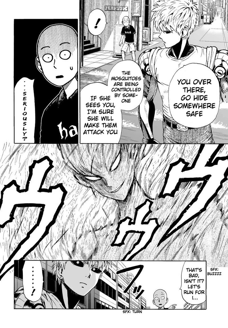 One Punch Man Manga Chapter 6 page 12 - Saitama scene