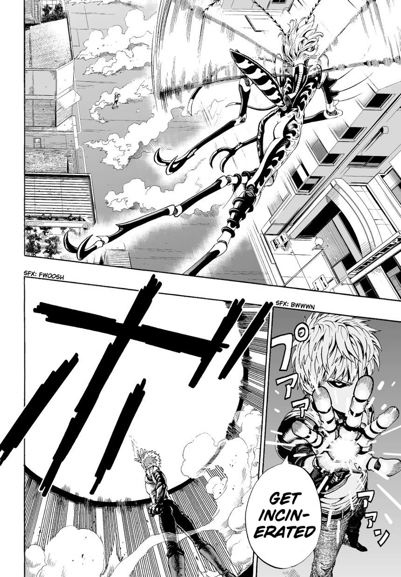 One Punch Man Manga Chapter 6 page 2 - Saitama scene