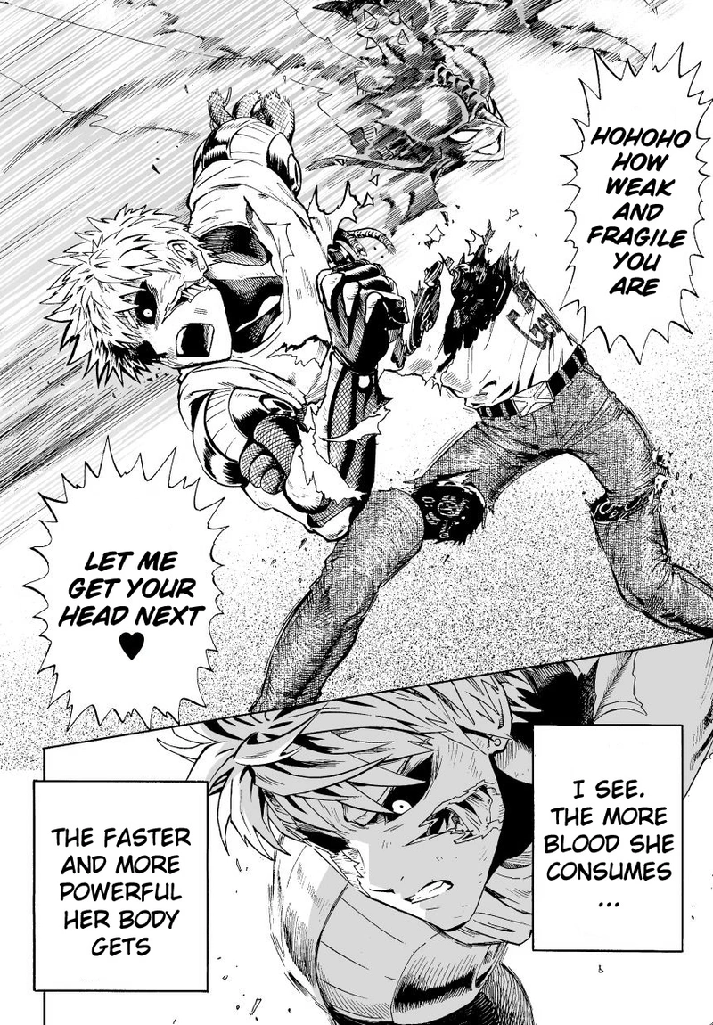 One Punch Man Manga Chapter 6 page 20 - Saitama scene