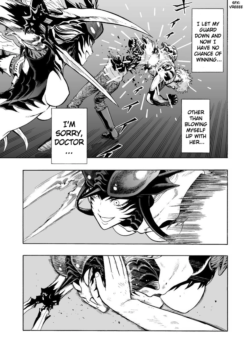 One Punch Man Manga Chapter 6 page 21 - Saitama scene