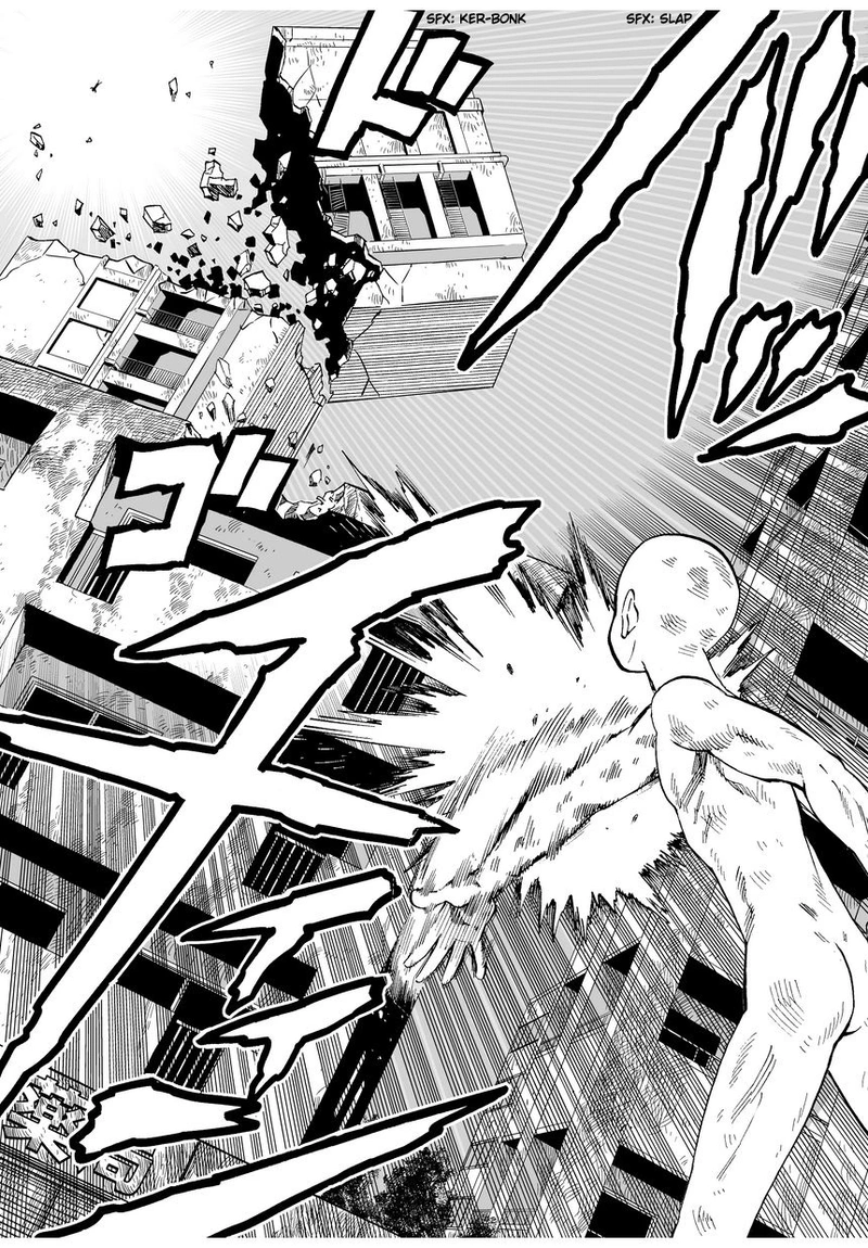 One Punch Man Manga Chapter 6 page 22 - Saitama scene