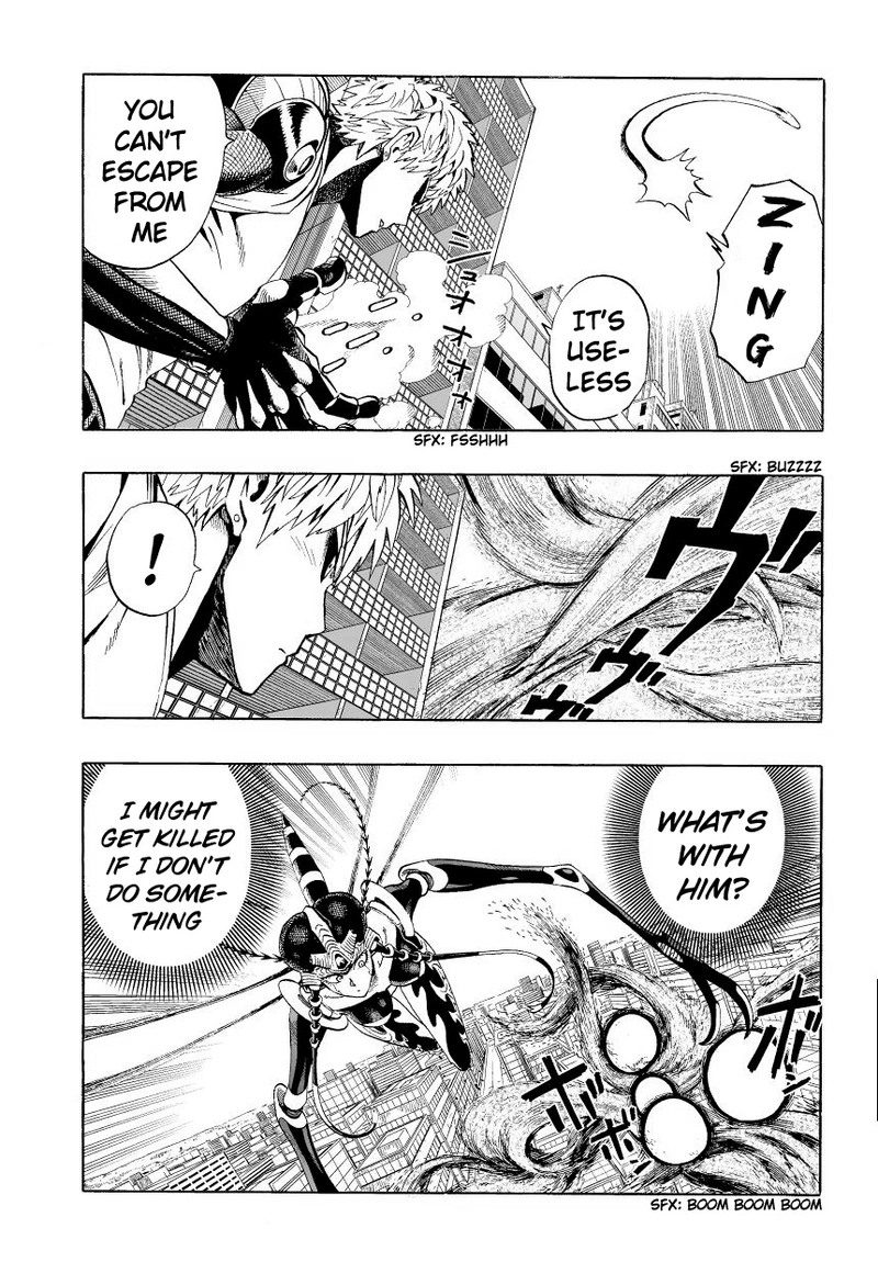 One Punch Man Manga Chapter 6 page 7 - Saitama scene