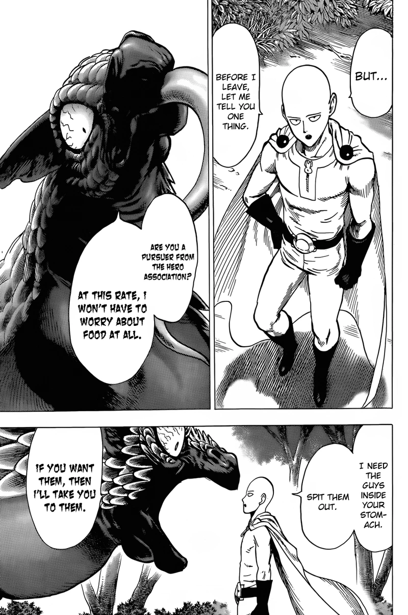 One Punch Man Manga Chapter 61.6 page 24 - Squadron | Volume 11 Extras scene