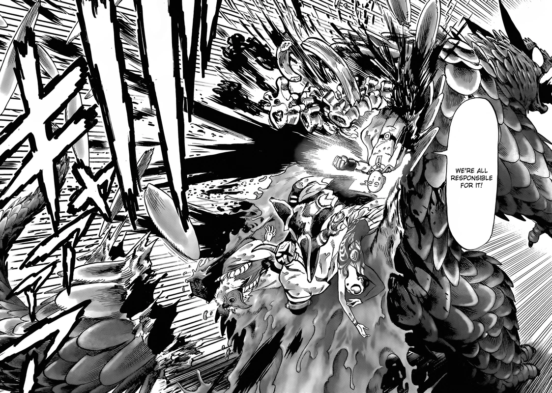 One Punch Man Manga Chapter 61.6 page 27 - Squadron | Volume 11 Extras scene