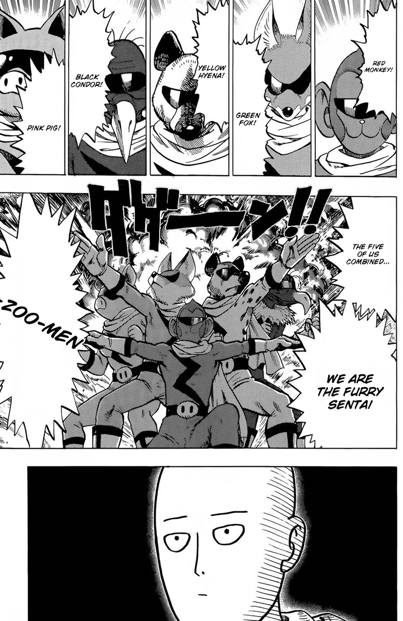 One Punch Man Manga Chapter 61.6 page 3 - Squadron | Volume 11 Extras scene