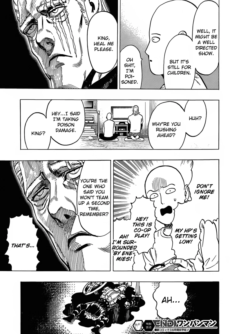 One Punch Man Manga Chapter 61.6 page 31 - Squadron | Volume 11 Extras scene
