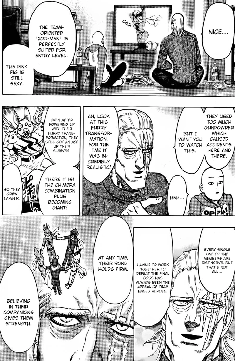 One Punch Man Manga Chapter 61.6 page 4 - Squadron | Volume 11 Extras scene
