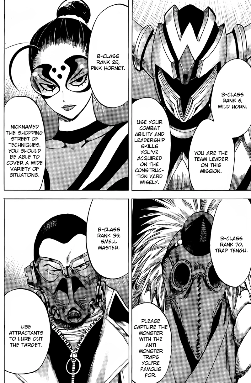 One Punch Man Manga Chapter 61.6 page 8 - Squadron | Volume 11 Extras scene