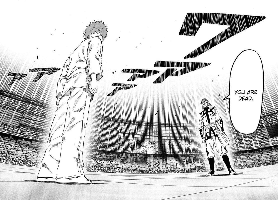 One Punch Man Manga Chapter 61 page 14 - Dark Horse scene