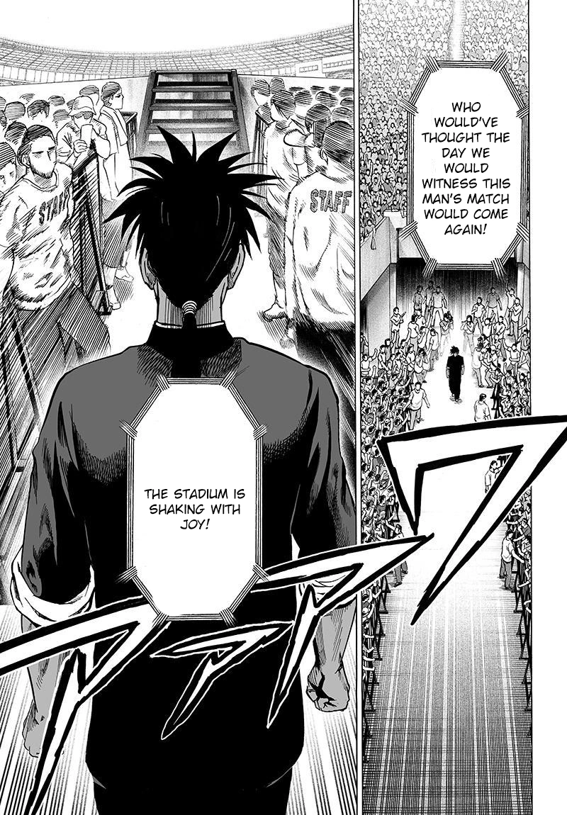 One Punch Man Manga Chapter 62 page 3 - Reason for Seeking scene