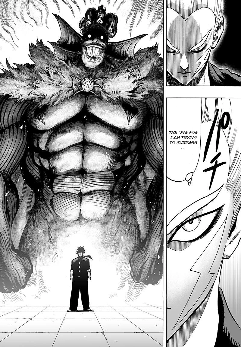 One Punch Man Manga Chapter 62 page 6 - Reason for Seeking scene