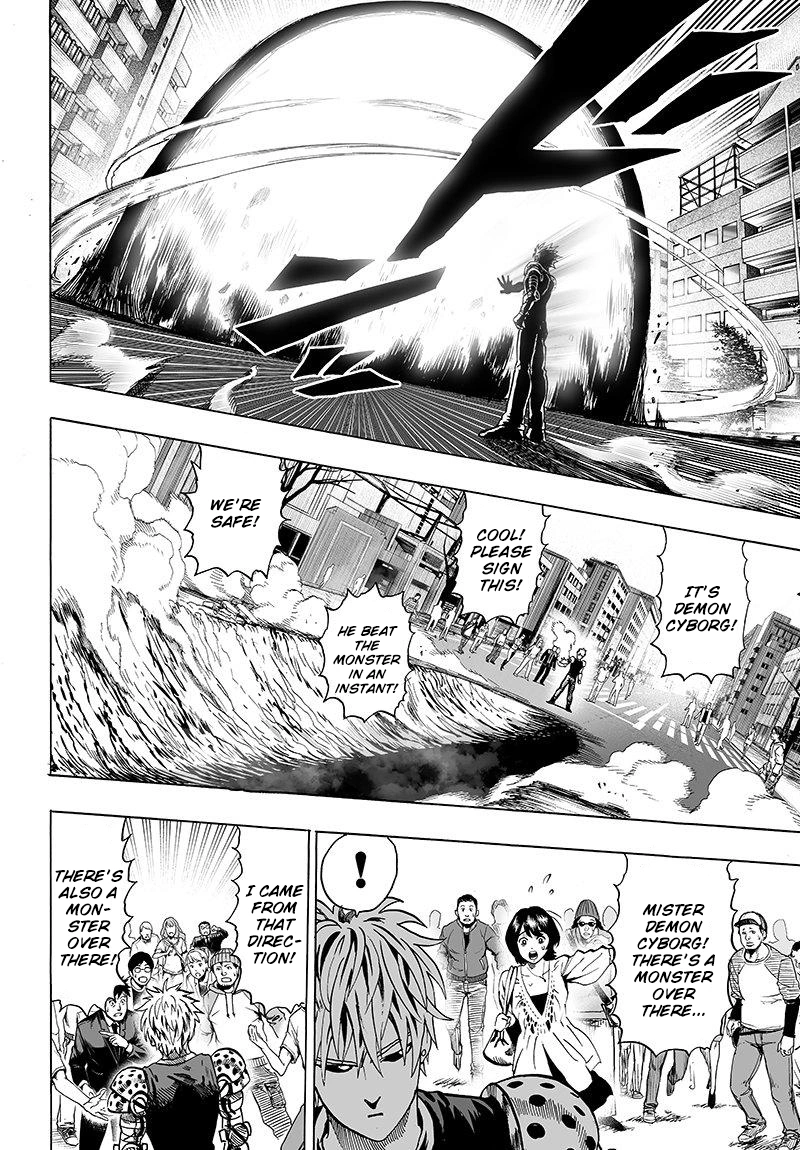 One Punch Man Manga Chapter 63 page 10 - Games and Combat scene