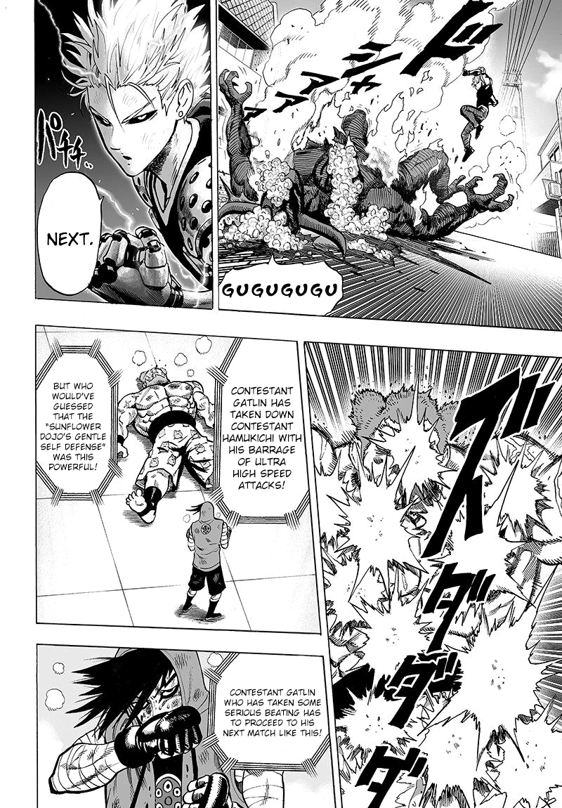 One Punch Man Manga Chapter 63 page 16 - Games and Combat scene