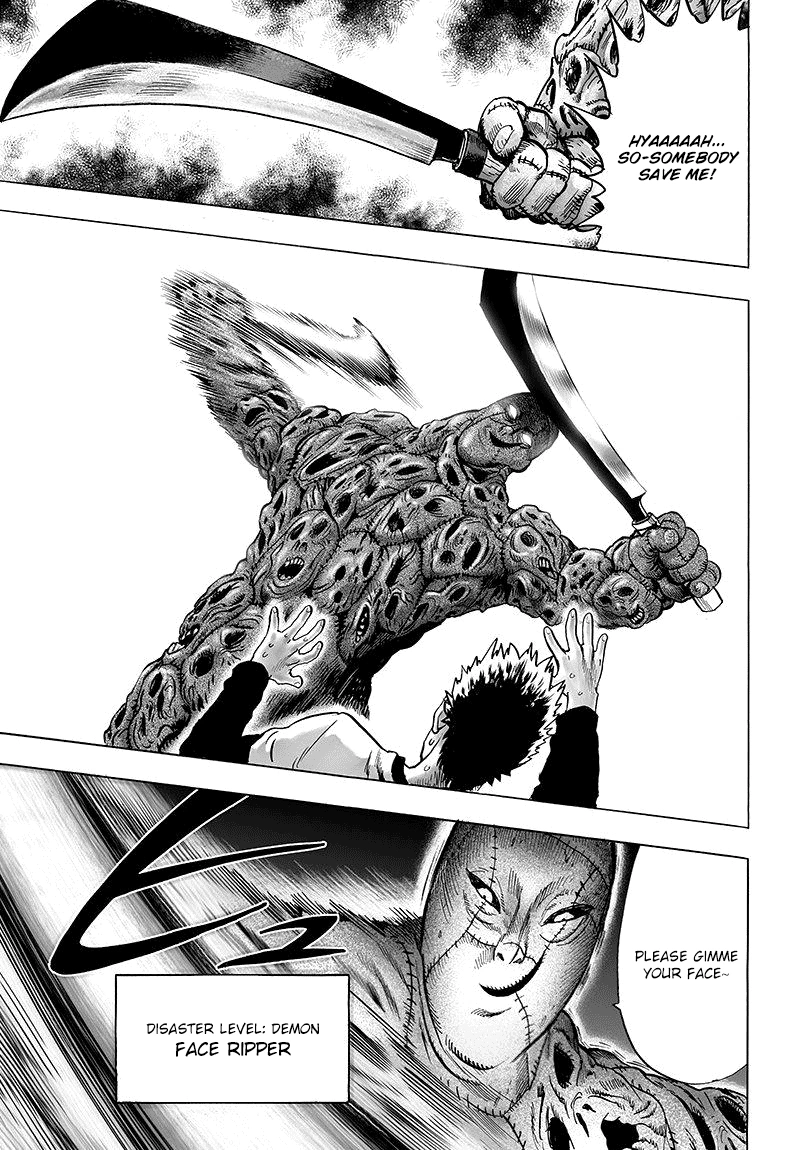 One Punch Man Manga Chapter 63 page 23 - Games and Combat scene