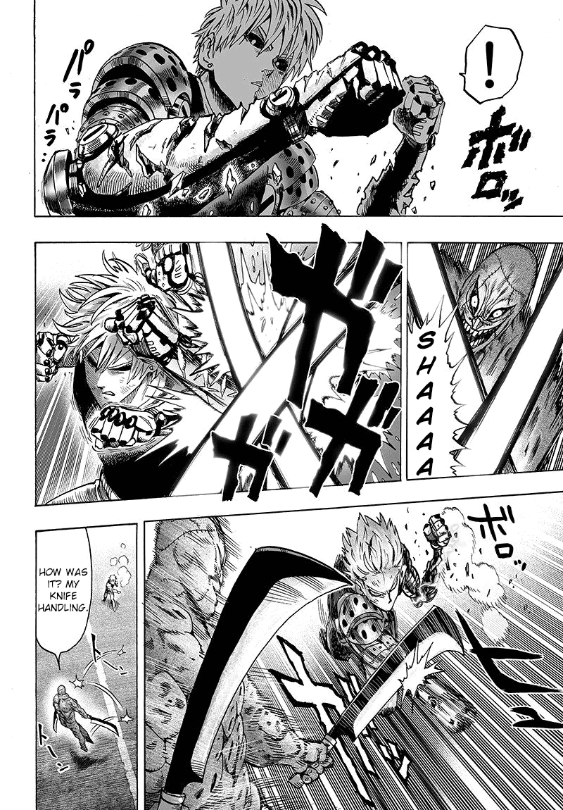 One Punch Man Manga Chapter 63 page 28 - Games and Combat scene