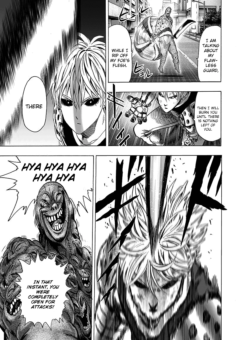 One Punch Man Manga Chapter 63 page 29 - Games and Combat scene