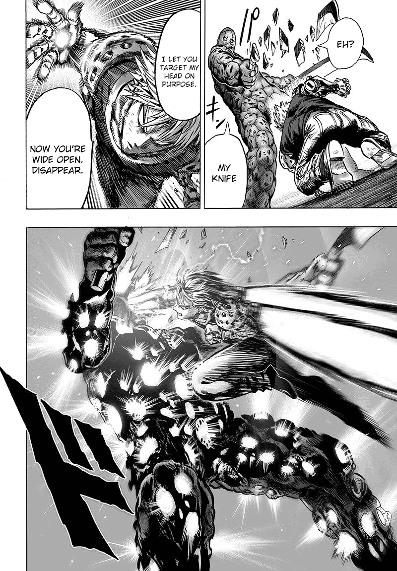 One Punch Man Manga Chapter 63 page 30 - Games and Combat scene