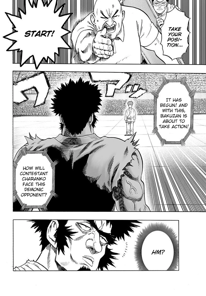 One Punch Man Manga Chapter 64 page 2 - Limit scene