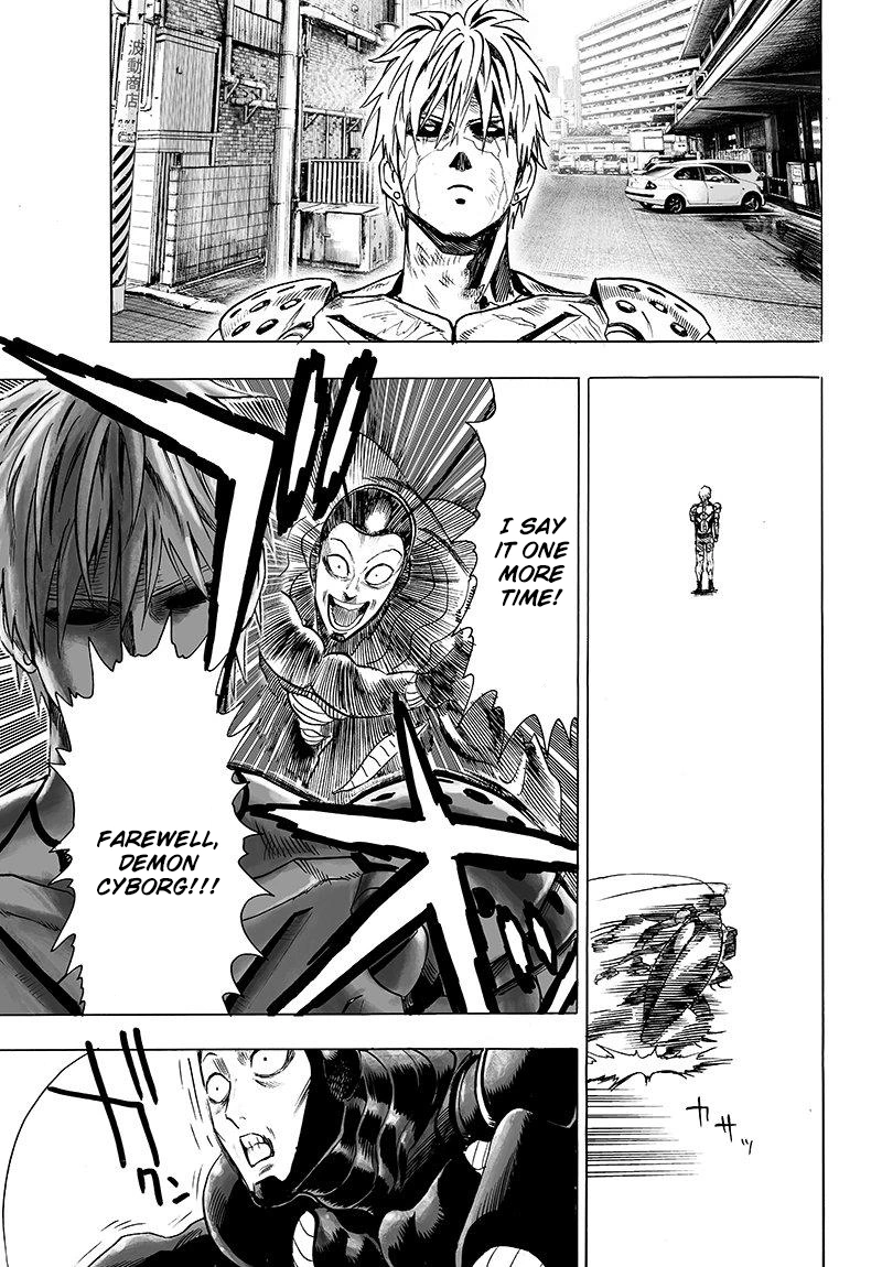 One Punch Man Manga Chapter 64 page 22 - Limit scene