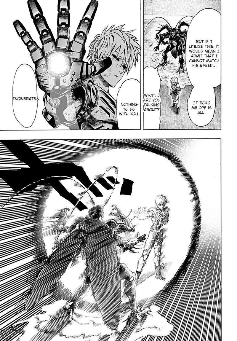 One Punch Man Manga Chapter 64 page 24 - Limit scene