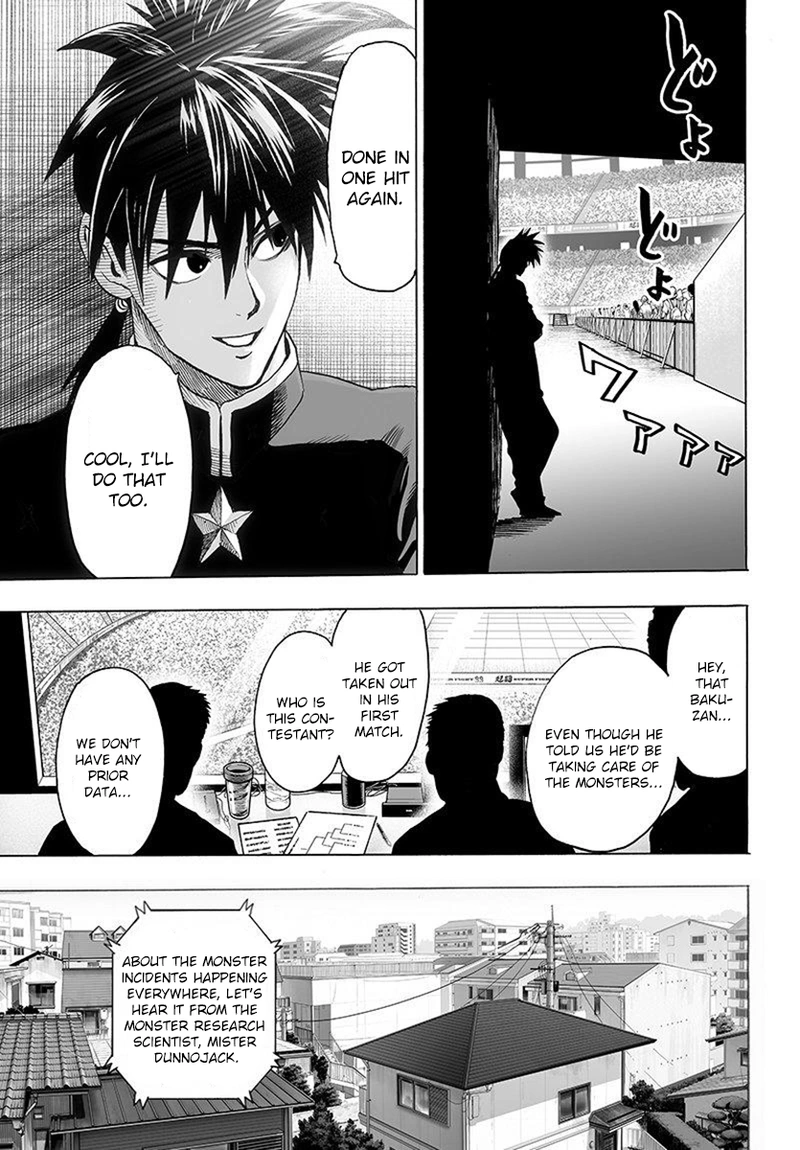 One Punch Man Manga Chapter 64 page 8 - Limit scene