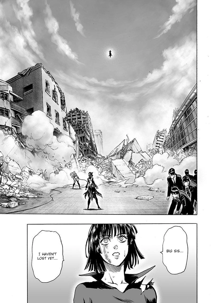 One Punch Man Manga Chapter 65 page 18 - Sisters scene