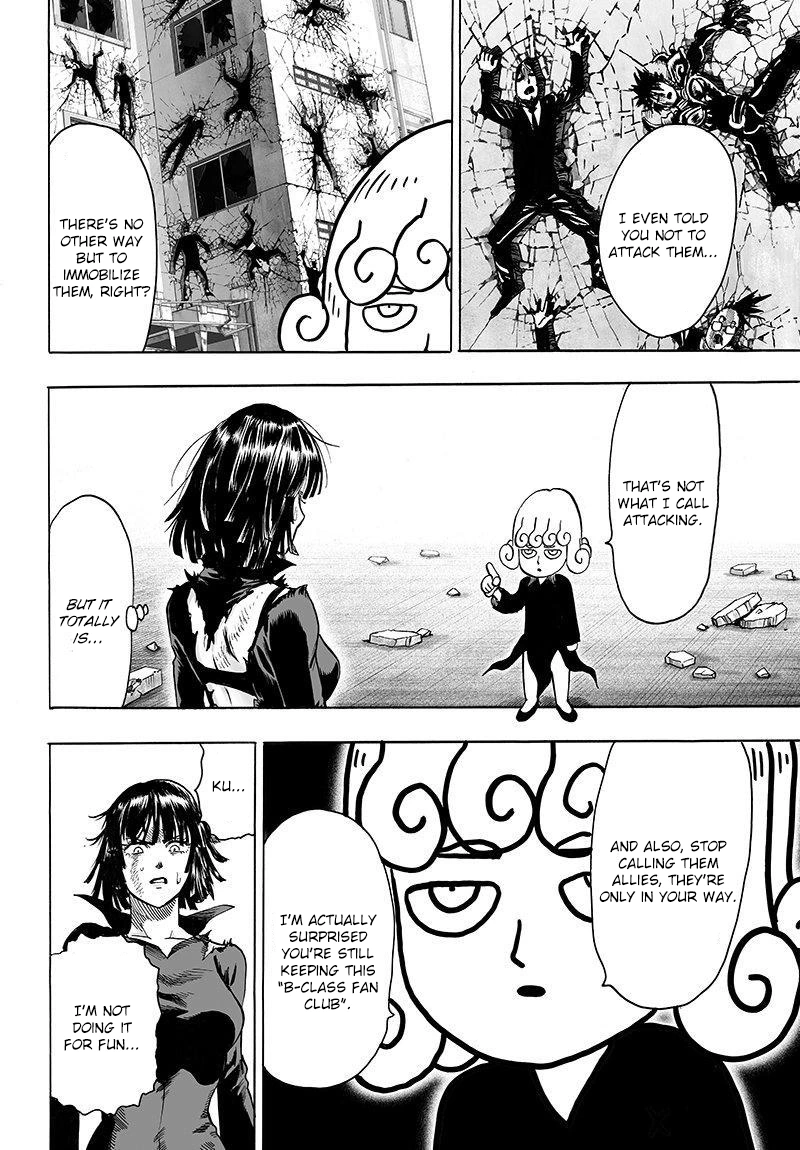 One Punch Man Manga Chapter 65 page 23 - Sisters scene